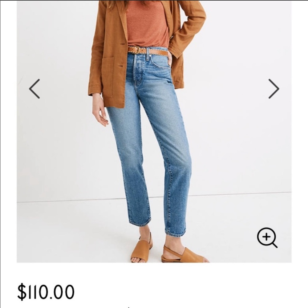 BRAND NEW Madewell jeans with tags and packaging